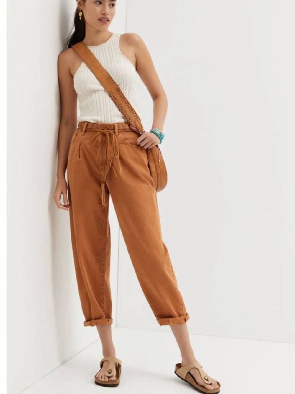 Anthropology Pilcro The Breaker Jeans, Size 26, Copper Color
